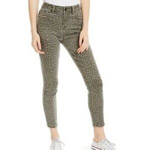 NWT Indigo Rein High Rise Animal Print Skinny Jean